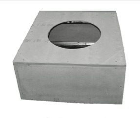Square Fire Pit Housing - IBD Outdoor Rooms - SE USA